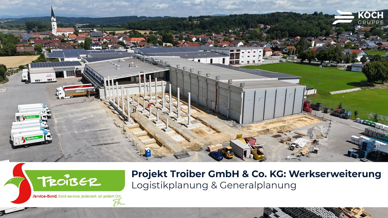 Troiber GmbH & Co. KG: Werkserweiterung in Hofkirchen #logistik #bau #architektur